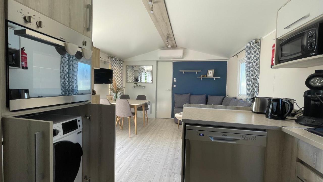 Mobil Home Xxl - Bord Lac - Camping Les Viviers - Lege Cap Ferret Kültér fotó