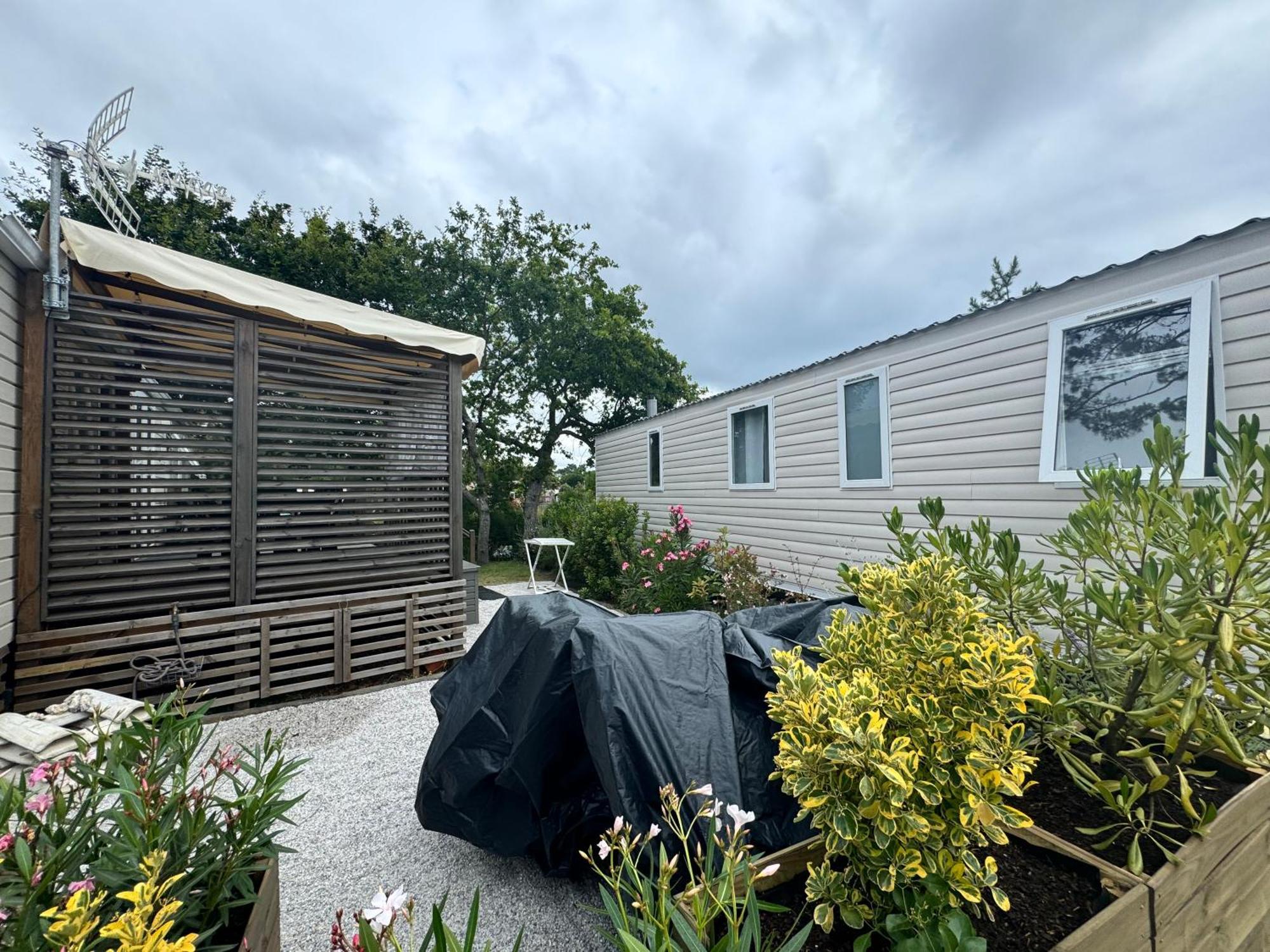 Mobil Home Xxl - Bord Lac - Camping Les Viviers - Lege Cap Ferret Kültér fotó